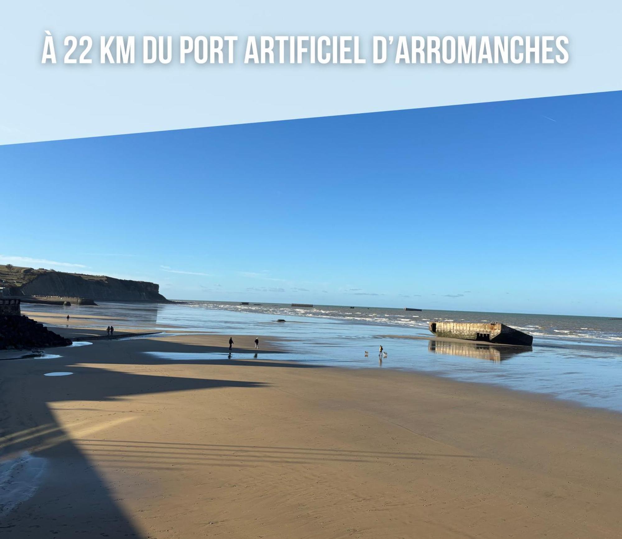 Sweet Omaha Belle Maison Recente Lumineuse Et Cosy Bien Equipee Jardin Clos 15 Mn A Pied Plage Omaha Beach Et Proche De Bayeux & Port En Bessin Saint-Laurent-sur-Mer Exteriér fotografie